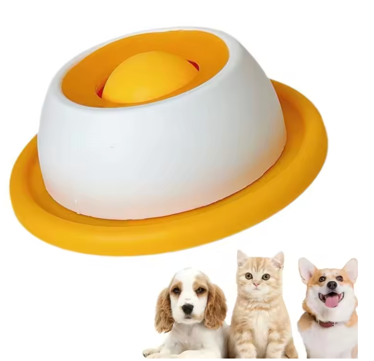 WagBowl Licker™ - Slow Feeder Licking Ball for Dogs & Cats (No Mess)