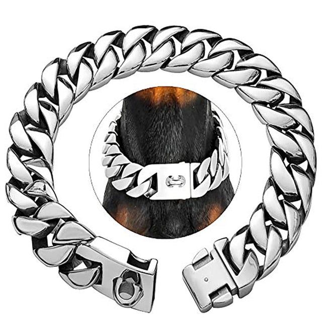 WagChain™ - Cuban Link Dog Necklace (Heavy Duty)