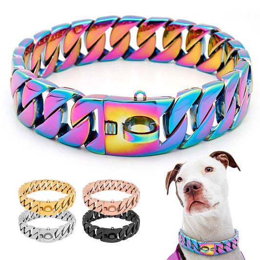 WagChain™ - Cuban Link Dog Necklace (Heavy Duty)