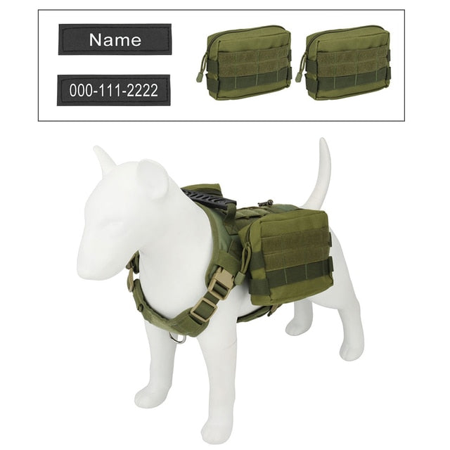 WagHarness™ - Customized Tactical Dog Harness (Adjustable)