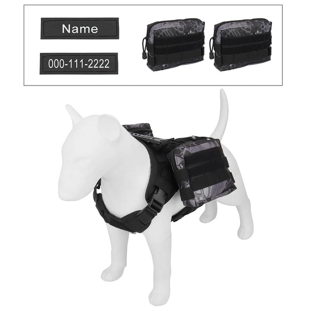 WagHarness™ - Customized Tactical Dog Harness (Adjustable)