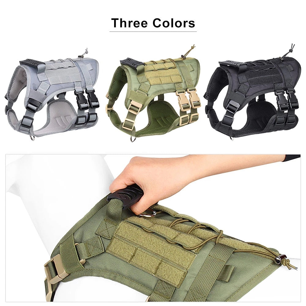WagHarness™ - Customized Tactical Dog Harness (Adjustable)