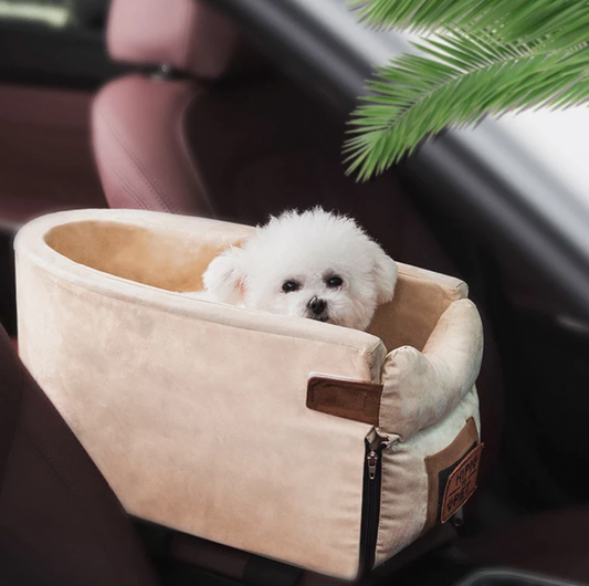WagCarrier™ - Car Armrest Pet Bed