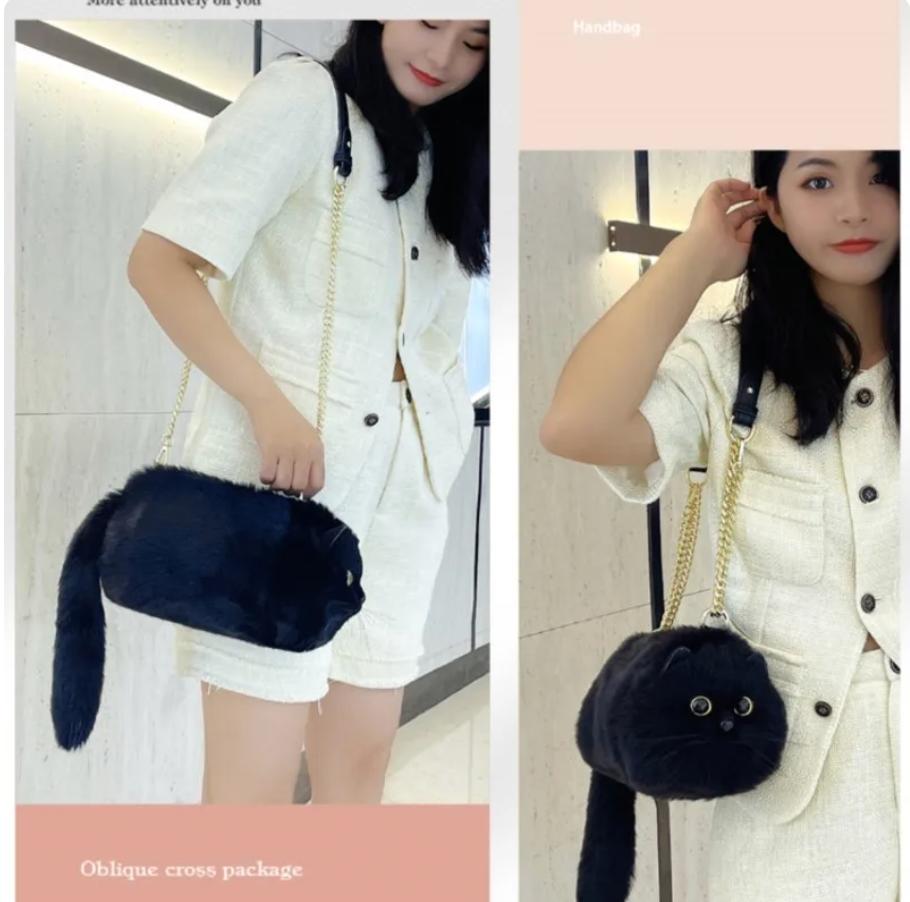 WagPurse™ - Kitty Cat Handbag