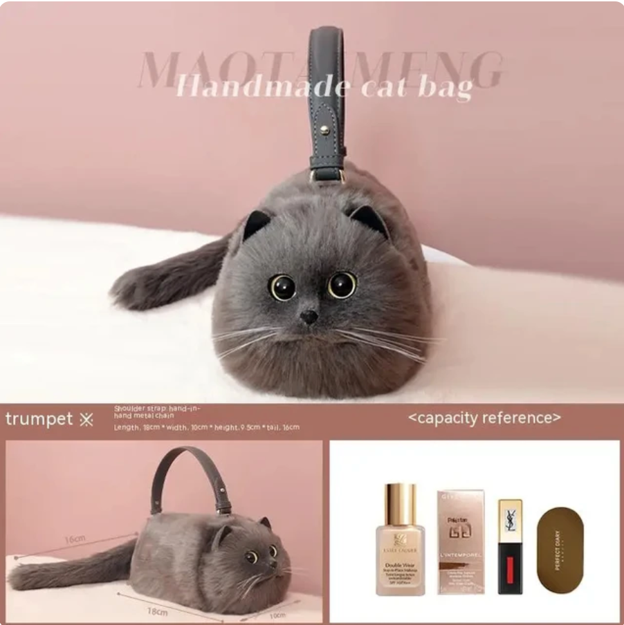 WagPurse™ - Kitty Cat Handbag