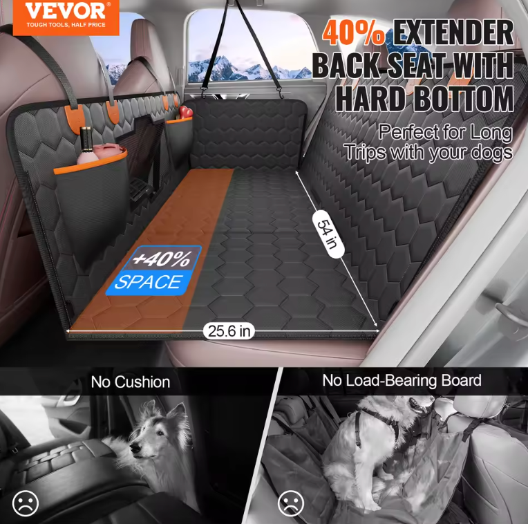 WagSeat Pro™ - Sturdy Car Seat Cover (Supports 350lbs Dogs)