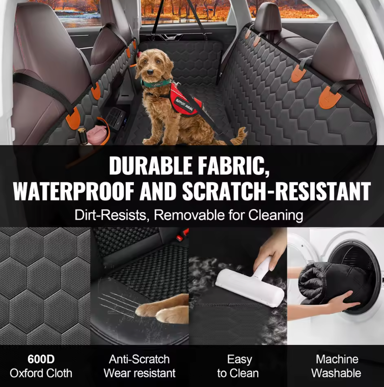 WagSeat Pro™ - Sturdy Car Seat Cover (Supports 350lbs Dogs)