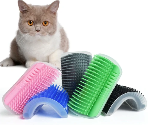Kitty Korner™ - Cat Self Grooming Wall Scratcher