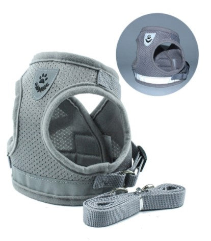 WagVest™ - Reflective Pet Harness (Adjustable & Breathable) + FREE Leash!