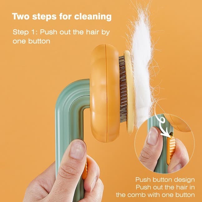 WagBrushy™ - Self-Cleaning Pet Brush (For Sensitive Pets)